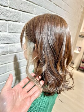 ヘア スパ ビューティー エールフォルム(HAIR SPA BEAUTY YELLFORME) インナーカラー★ホワイトベージュ