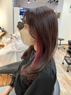 ルーム(Room) 隠れるイヤリングカラー/韓国ヘア/髪質改善