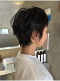 ミニボブ/ボブ/マッシュショート/丸みショート/ショートカット