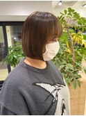 【Ocean Hair&Life田中愛梨】10代20代艶々ナチュラルミニボブ