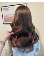 マリン(Marine)&nbsp;20代30代ベージュパープルカラーロング