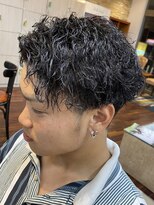 ヘアークリアー せんげん台&nbsp;メンズ20代30代40代ツイストスパイラル 波巻きパーマスタイル