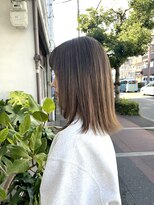 ヘアー アトリエ イチ(hair atelier iti) ベージュカラーグラデーション