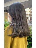 色落ちも綺麗！Olive gray color！