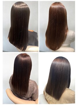 美容室フルール 20代30代40代大人可愛い髪質改善カラー艶感ストレート透明感
