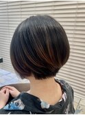 大人女性におすすめ　グラデーションショートボブ