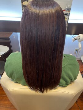 アウリィ(Aulii) ダークブラウン×髪質改善トリートメント