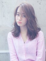 ジェニーバイメノン(JENNIE by Menon)&nbsp;デジタルパーマ×うざバング×ロング