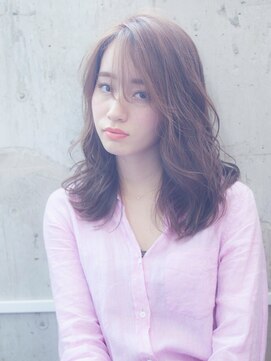 ジェニーバイメノン(JENNIE by Menon) デジタルパーマ×うざバング×ロング