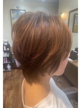 サロンドミナ(SALON DE MINA) ショートレイヤーウルフ
