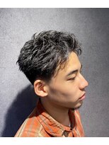 クフィア メンズヘアー カンポ 天王寺店(CUFFIA MEN'SHAIR CAMPO)&nbsp;スパイキーベリーショート/ダークアッシュ/ニュアンスパーマ