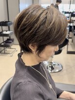 ハルキ ミナト ジャパン オオサカ(HARUKI MINATO japan OSAKA)&nbsp;40代50代60代白髪マッシュショートボブ大人美人くびれ髪質改善