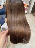 縮毛矯正×艶髪カット×オージュアトリートメント／銀座