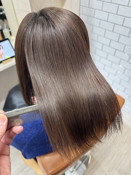 ハツ 橋本(HATSU) 艶髪/髪質改善/縮毛矯正【みずき】