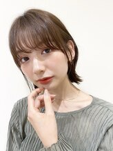 アメリシュシュ 柏(Ameri chou chou) ナチュラルボブ×大人ショートボブ×切りっぱなし 20代30代40代