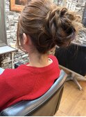 【ヘアアレンジ/ヘアセット/学割U24/髪質改善】王道シニヨン