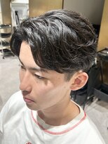 ヨーク(yoke)&nbsp;【yoke×SEIYA】リバースセンターパート/ニュアンスパーマ