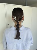 お呼ばれアレンジ