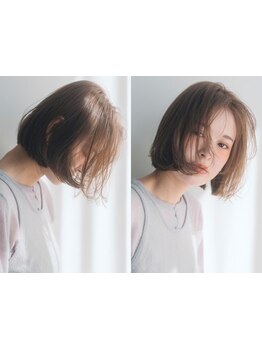 “似合うが見つかる”ブリーチなしで≪柔らか透明感カラー≫を叶える☆