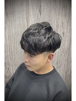 ゴート 香椎(GOAT)&nbsp;メンズカット/パーマ/ニュアンス/フェザー/フェード/20代/30代