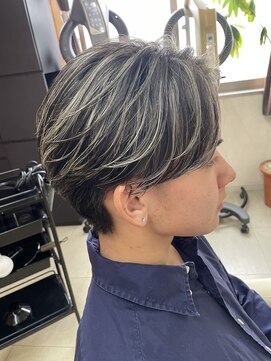 ヘアメイク アージュ 新宮店(HAIR MAKE age) 地毛ハイライト