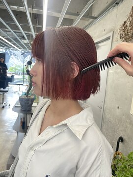 キーチェ 梅田中崎町(keych) レイヤーカット/ウェットヘア/デザインカラー[梅田駅/中崎町駅]