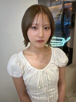 アマンドール(Aman D'or)&nbsp;グレージュ×レイヤーボブ