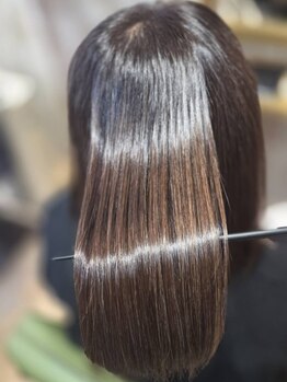 ミンク(mink)の写真/扱いやすく潤う髪へ。繰り返すほど美しさが深まる髪質改善ケア
