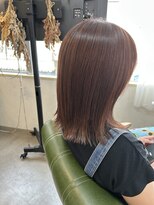 ピーシーズ(pieces)&nbsp;ハイライトピンクブラウン