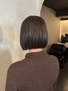 ユッカ 梅田(YUCCA) 【 YUCCA 】大人可愛い20代30代ぷつっとボブ/ボブカット