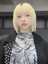 ヴェイン 渋谷(vain) 小顔みせ 顔まわりレイヤー