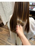 髪質改善ストレート