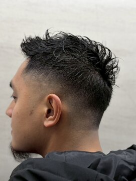 ヒロギンザ 難波店(HIRO GINZA) フェード前あげアップバング