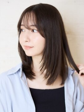 レム 綱島店(REM) ミディアム×レイヤー×ストレート