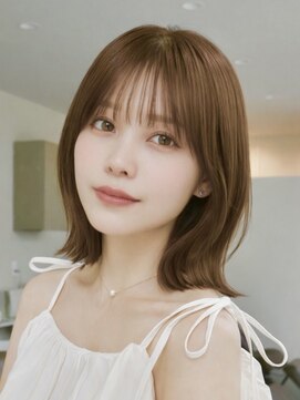 オーラ オモテサンドウ(Aura omotesando) 透明感ベージュくびれレイヤーボブ