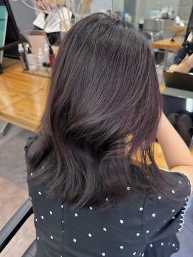 ヴェルダ 池袋店(verda) ブリーチなしダブルカラー ラベンダー Riko
