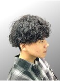 大分20代30代マッシュシャドウパーマ