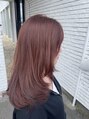 アグ ヘアー リーベ 広面店(Agu hair liebe)&nbsp;赤みのあるブラウンは艶っぽく見えておすすめです