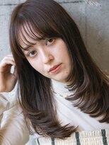 エッセ 大阪梅田茶屋町店(esse)&nbsp;レイヤーカット/ブラウンベージュ