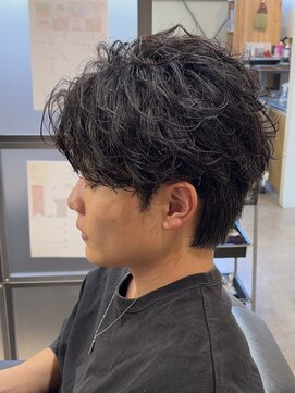 アイフラット 本店(I-FLAT) シャドウフェザー/北名古屋メンズパーマ