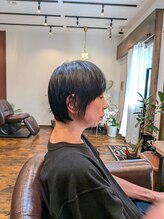 ミントルーム 西新井大師西(MINT room) バッサリカット&初カラーで大人可愛いイメチェン♪