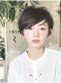 ひし形ショートボブ/ショートヘア/30代/40代/50代/表参道