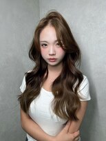 ザ シェノン ウメダ(THE CHAINON UMEDA)&nbsp;ダークパープル/ナチュラルショート/夏のヘアアレンジ/大阪梅田