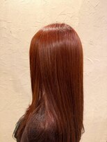 ポルム パプリカ(polum paprika)&nbsp;マットブラウン髪質改善トリートメントストレートロングヘア