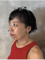 キリ 逗子(kiri)&nbsp;逗子葉山ショートカット耳かけショートボブ前髪長めショートk93