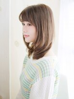 ヘアメイク ナル(hair make nalu)&nbsp;内巻きワンカールスタイル