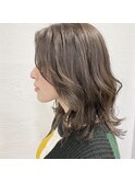 似合わせカット/アースカラー/デザインカラー/くすみベージュ