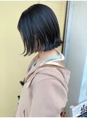 【二階堂光孝】外はねボブ 大人小顔 サイド 丸顔