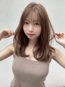 アフロート ルヴア(AFLOAT RUVUA) 20代30代40代大人可愛いモテ髪★シナモンベージュ