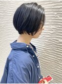 【morio】札幌ボブ　大人かわいい黒髪ショート